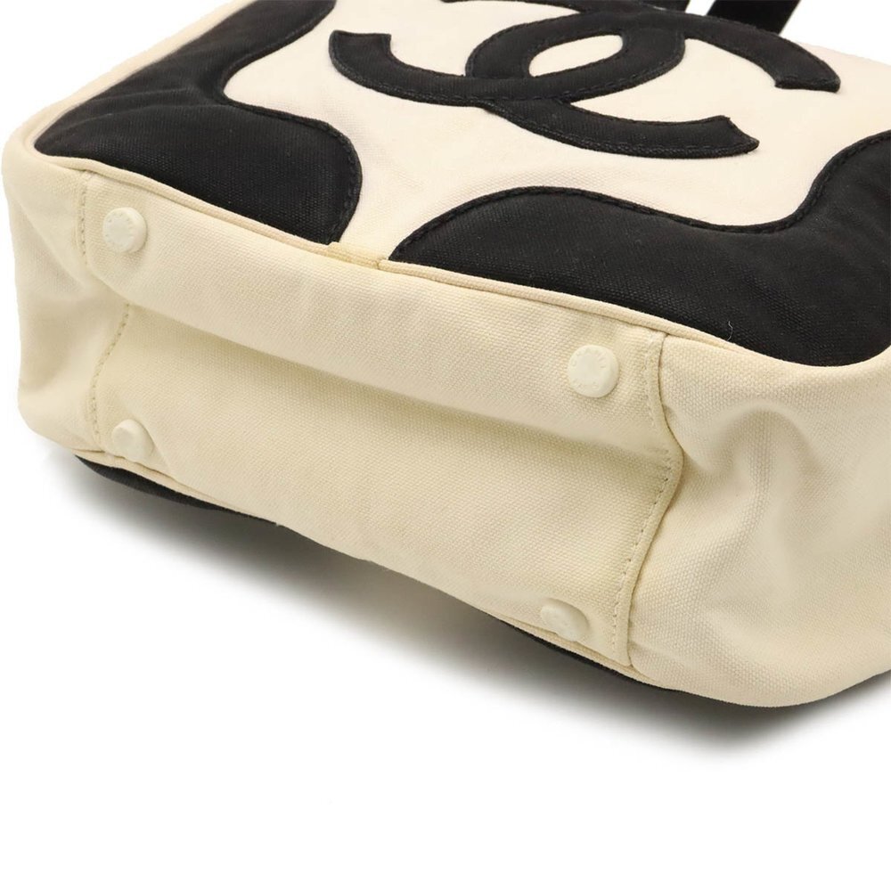 CHANEL Black Coco Mark Tote Bag - Picture 3 of 9